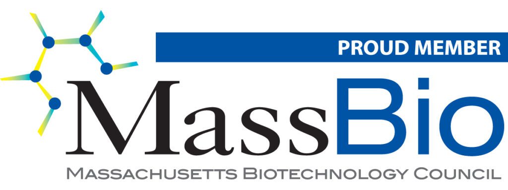 Logo for MassBio members. RCH Solutions is a. proud member of MassBio. learn more at massbio.org